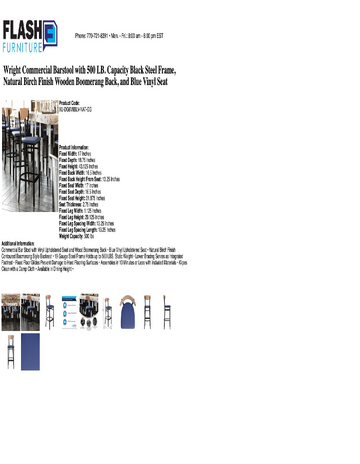 Spec Sheet