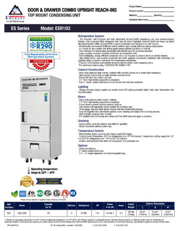 Spec Sheet