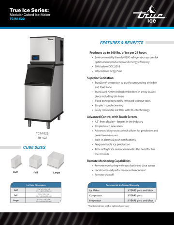 Spec Sheet