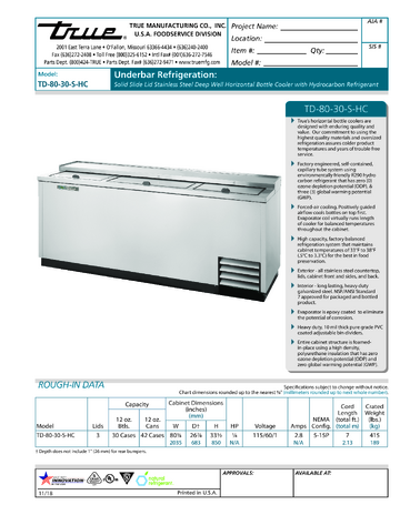 Spec Sheet