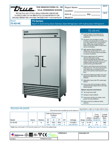 Spec Sheet