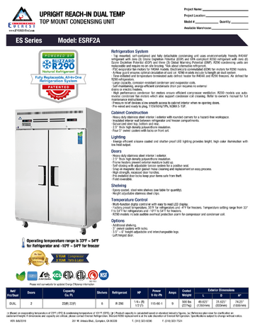 Spec Sheet