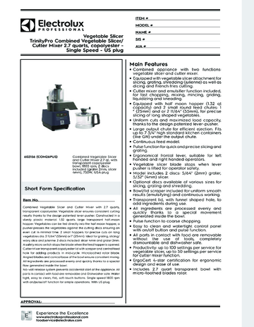 Spec Sheet