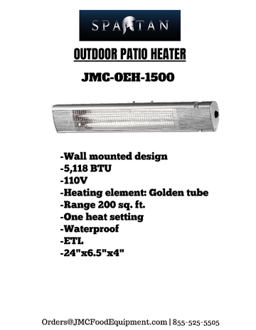 Spec Sheet
