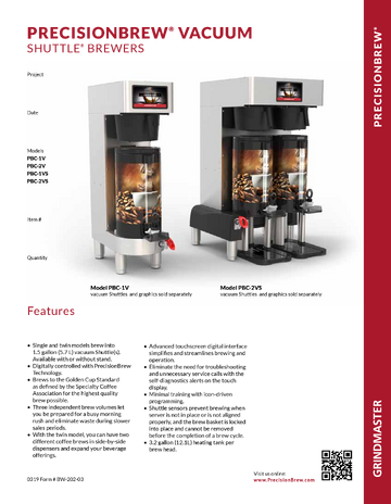 Spec Sheet