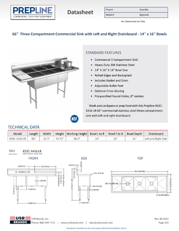 Spec Sheet