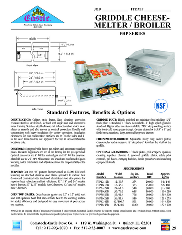 Spec Sheet