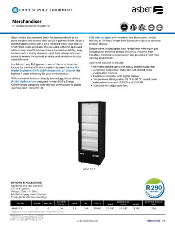 Spec Sheet