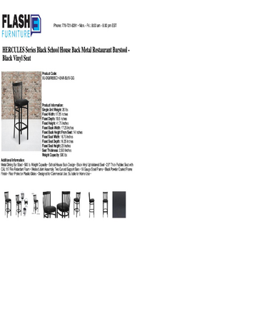Spec Sheet