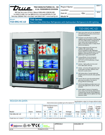 Spec Sheet