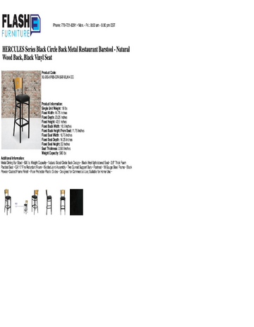 Spec Sheet