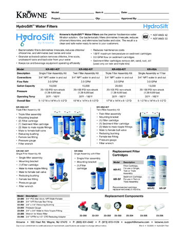 Spec Sheet