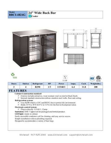 Spec Sheet