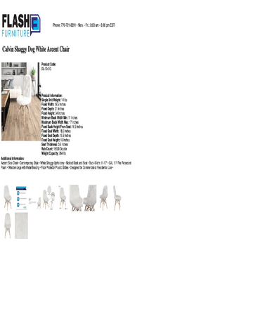 Spec Sheet