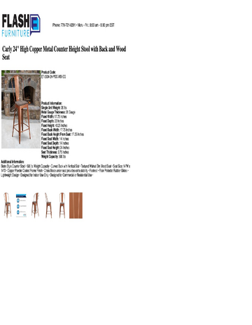 Spec Sheet