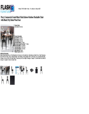 Spec Sheet