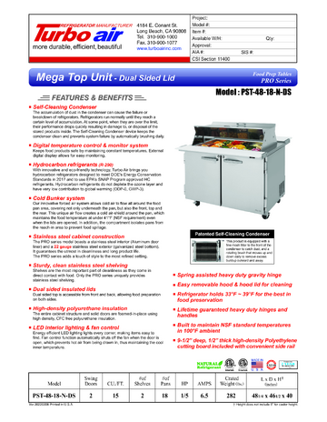 Spec Sheet