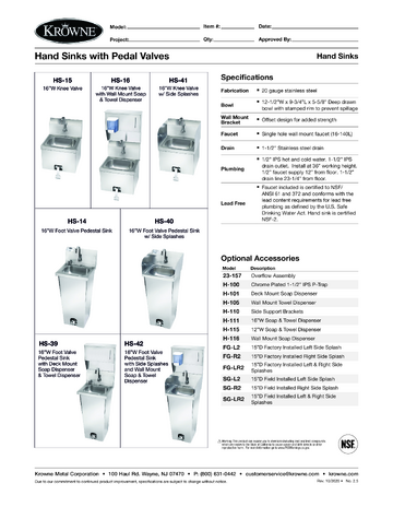 Spec Sheet