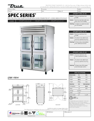 Spec Sheet