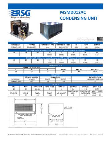 Spec Sheet