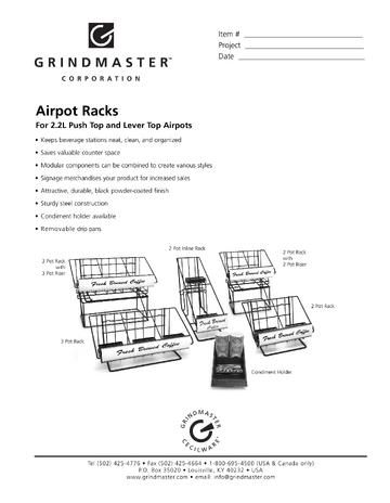 Spec Sheet