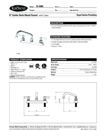 Spec Sheet