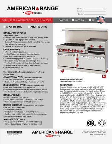 Spec Sheet