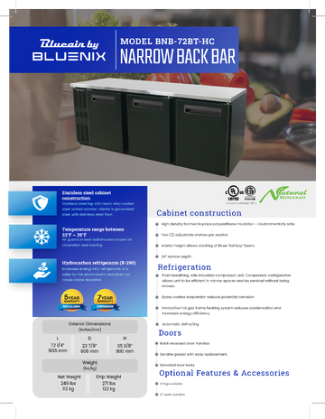 Spec Sheet