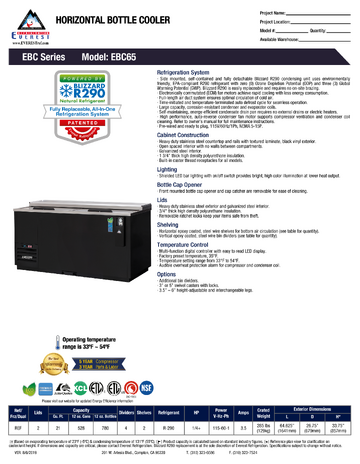 Spec Sheet