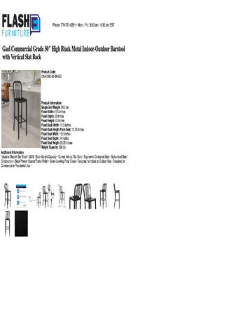 Spec Sheet
