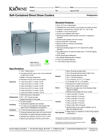 Spec Sheet