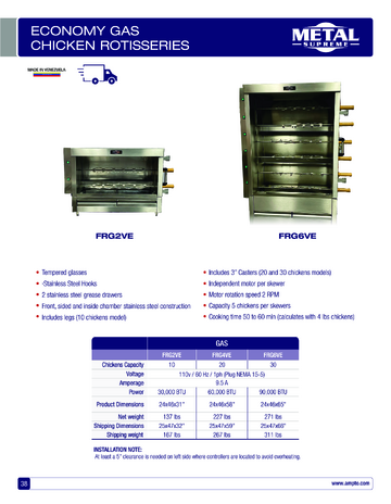 Spec Sheet