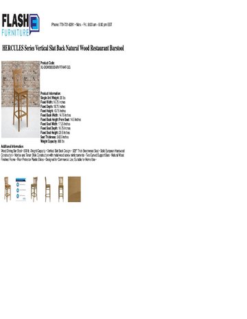 Spec Sheet