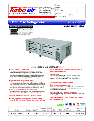 Spec Sheet