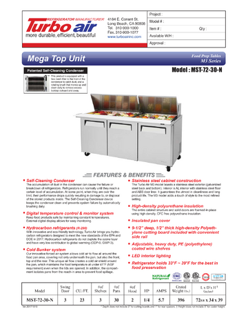 Spec Sheet