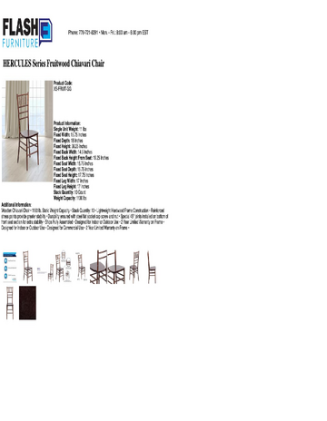 Spec Sheet