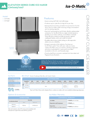 Spec Sheet