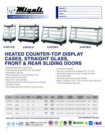 Spec Sheet