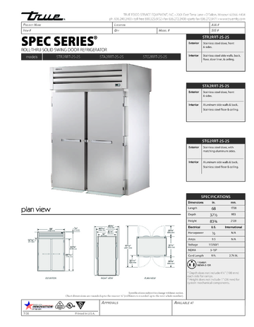 Spec Sheet