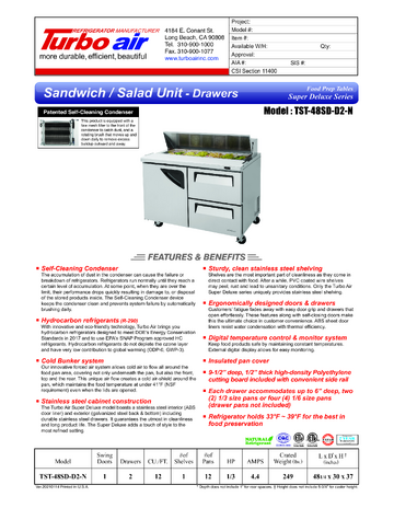 Spec Sheet