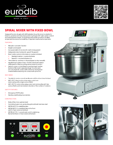 Spec Sheet