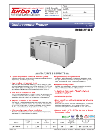 Spec Sheet