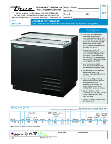 Spec Sheet