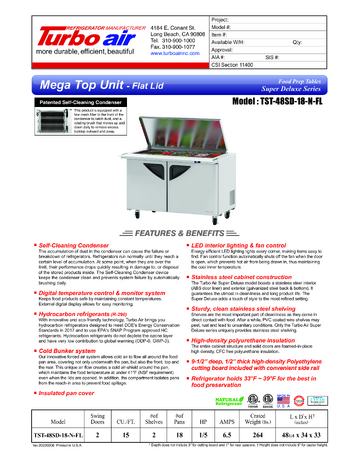 Spec Sheet