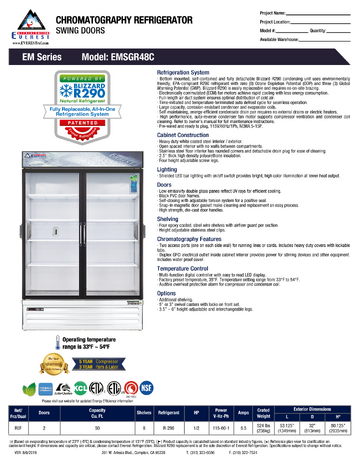 Spec Sheet