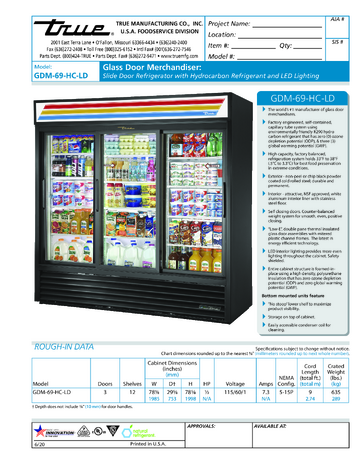 Spec Sheet