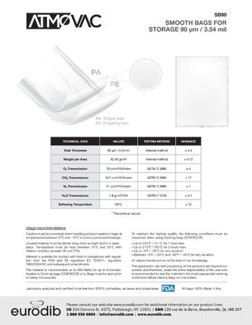Spec Sheet