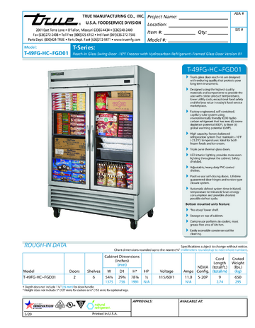 Spec Sheet