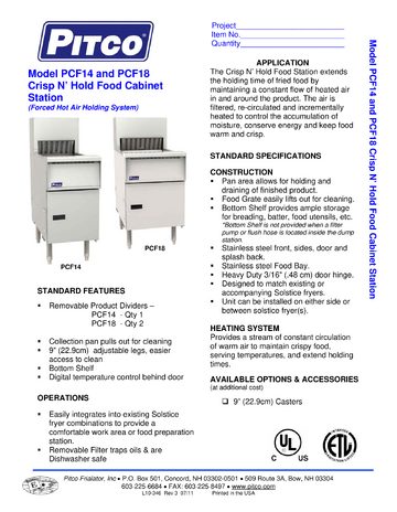 Spec Sheet
