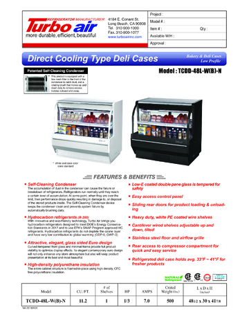 Spec Sheet
